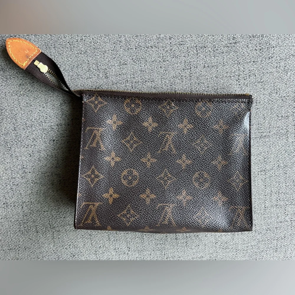 Louis Vuitton Dark Brown Monogram Toiletry Bag - Picture 3 of 8